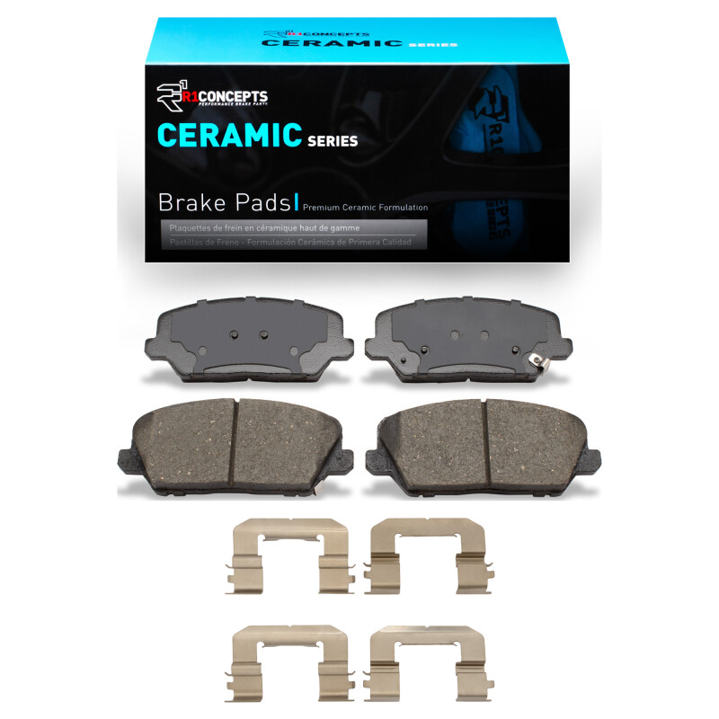 Kia Forte Brake Pads - Front - R1 Concepts - Ceramic - `14-`18